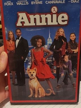 Annie DVD Movie- Red Dress Poster Art